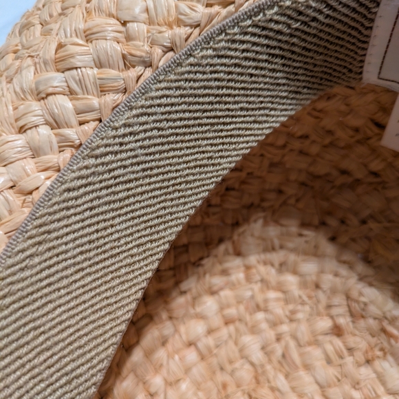 The Scala Collection Straw Hat with Black Ribbon Petite - Picture 4 of 7